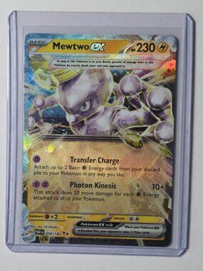 Pokémon TCG - Mewtwo ex - Paradox Rift - Double Rare - 058/182